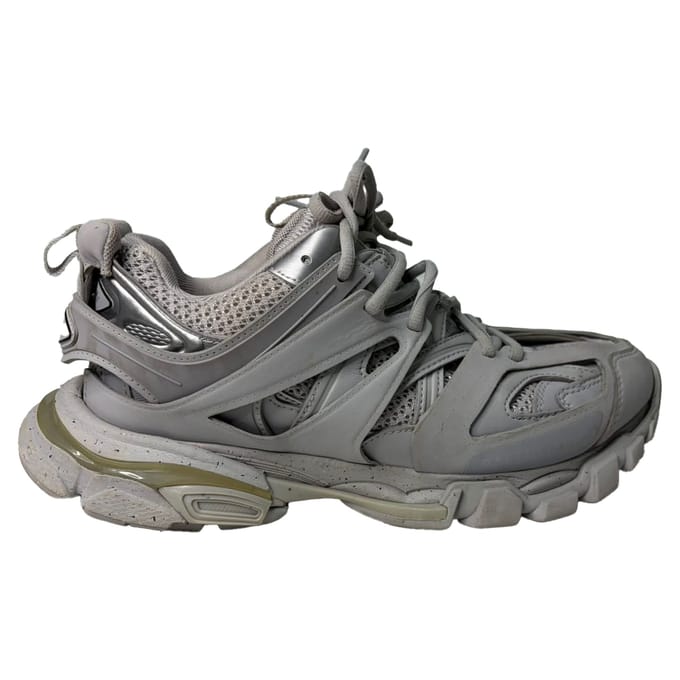 Balenciaga Track Recycled Sole Sneakers in Grijs Polyurethaan