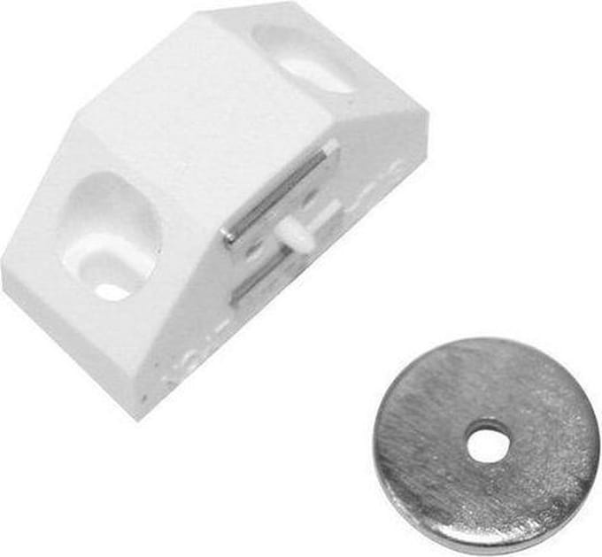 Qlinq Magneetsnapslot - Wit - 4 kg - 2 Stuks
