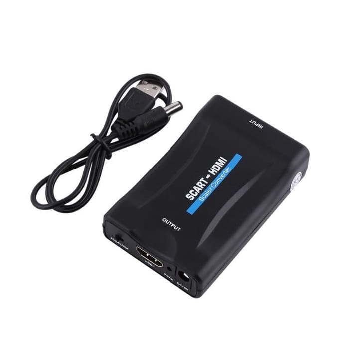 Scart naar HDMI Converter Adapter Scart naar HDMI HD Ondersteuning DVD, Sky Box, STB HB030