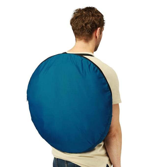 NILS CAMP NC1706 - Turquoise Privecabine - Polyester - Waterdicht - UV-bescherming