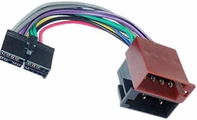 ISO Radio Adapter Kabelset voor 20-pins Auto Radio Aansluiting