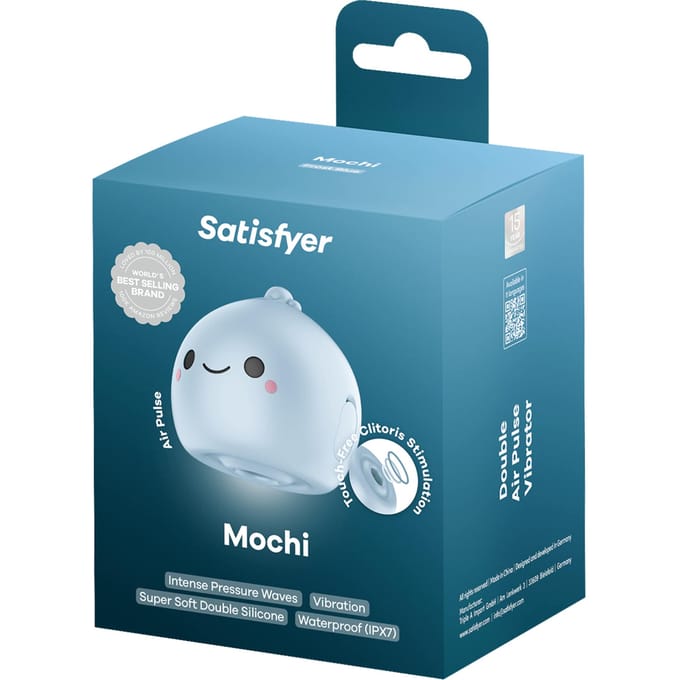 Satisfyer - Mochi - Luchtdruk Vibrator - Frost Blue