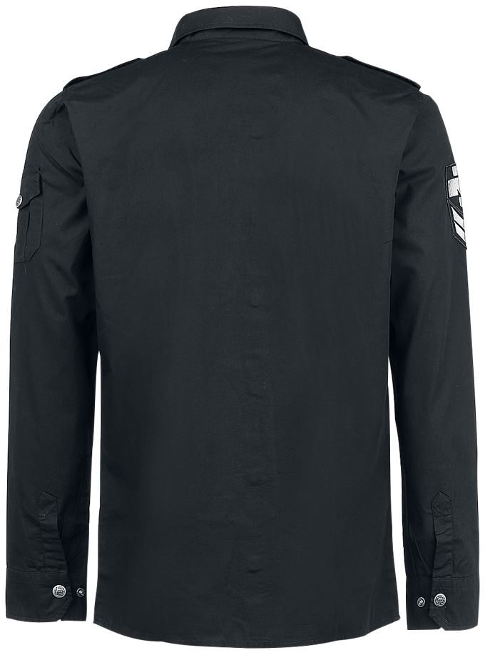 Rammstein Longsleeve - M tot 3XL - voor Mannen - zwart