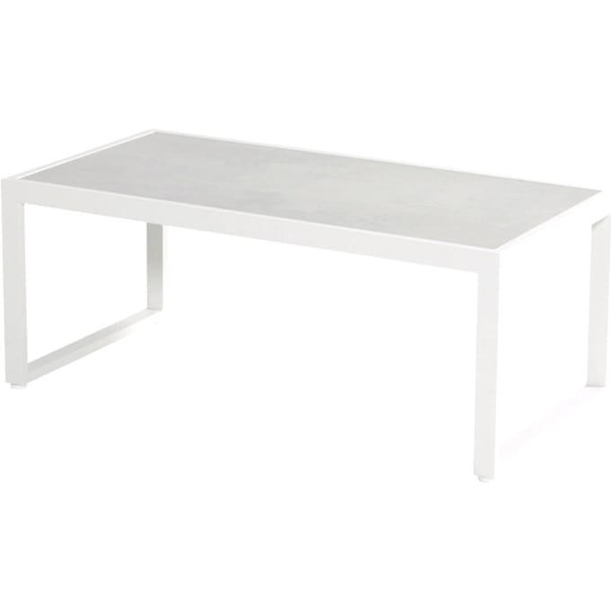 Hartman Tuintafel Notre Dame - Keramische Plaat - 65 x 50 x 125 cm - Wit