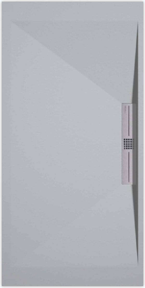 Sanifun douchebak Stone Side Gray 7035 Smooth 1300 x 900 S