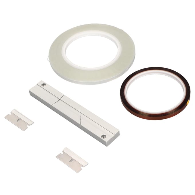 14 10 Inch Splicing Block Kit Universeel Open Reel Tape Media met Splicing Tape Leadertape Media white