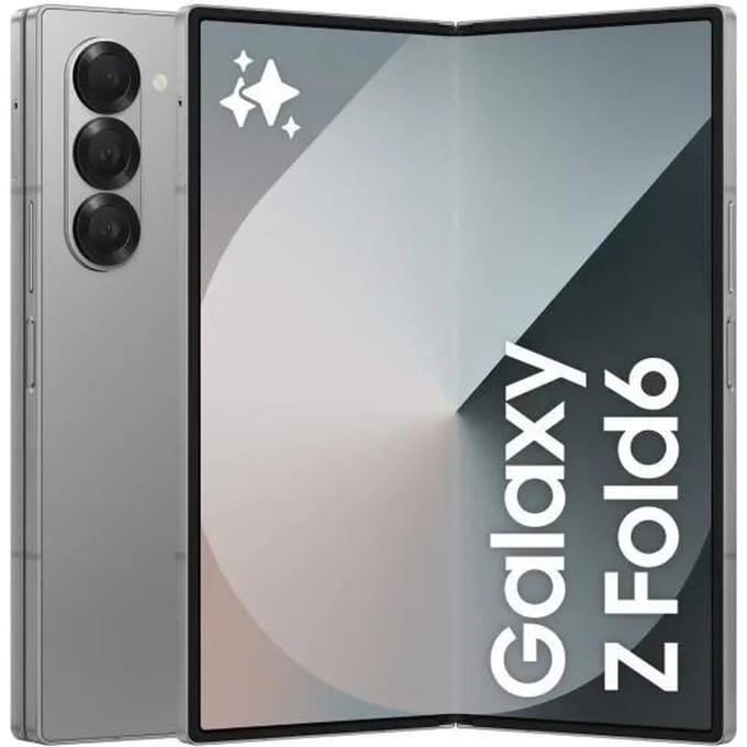 Samsung Galaxy Z Fold6 5G Dual SIM Ontgrendeld Opvouwbare Android Smartphone 512GB zilver