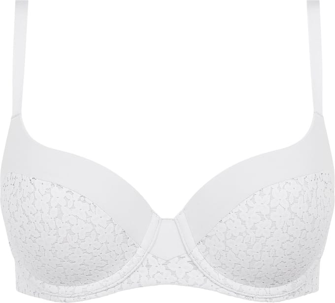 Chantelle - Norah - T-Shirt BH - Bedekkend - Soft Feel - WIT