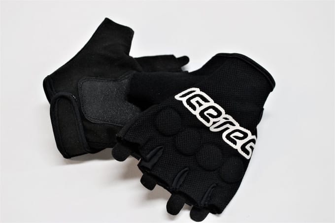 Icetec | Skeeler handschoenen - L - klittenbandsluiting - Zwart