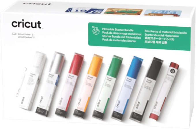 Cricut Materiaalpakket voor starters voor Cricut Explore 3 en Cricut Maker 3