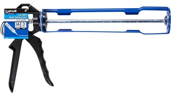Kitpistool - Kitspuit - Afwerking Klussen - Stalen Behuizing - 229 cm - Zilver
