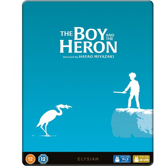 The Boy and the Heron - Steelbook - 4K Ultra HD - Blu-ray - Import