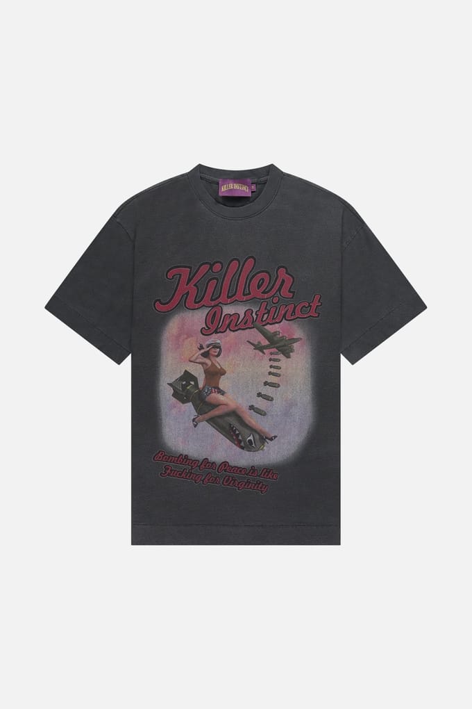 In Gold We Trust Killer Bombshell Dark Grey Taglia: L | Maglie Sportivi Outlet | Unisex | Grigio
