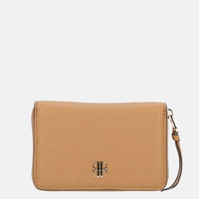 Laurent David portemonnee M cognac