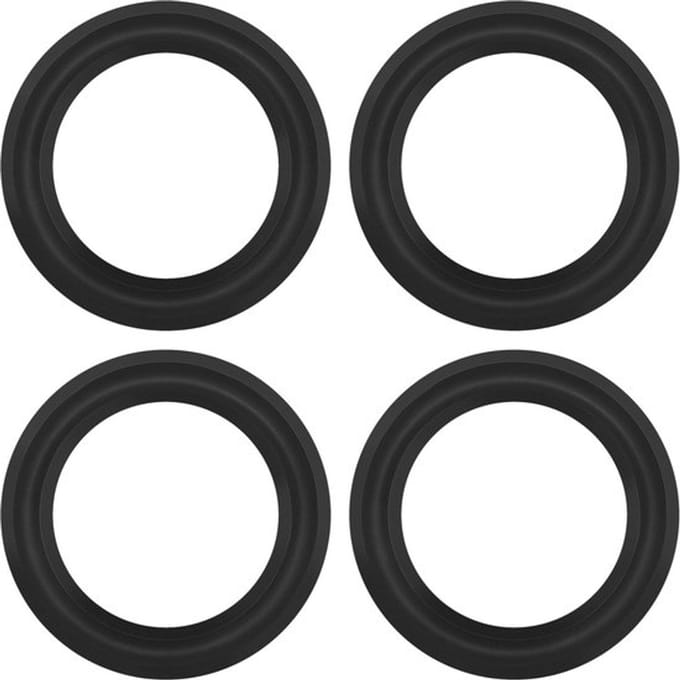 Allecto - Audio Speaker Reparatie Kit - Rubber Surround Ring - Zwart