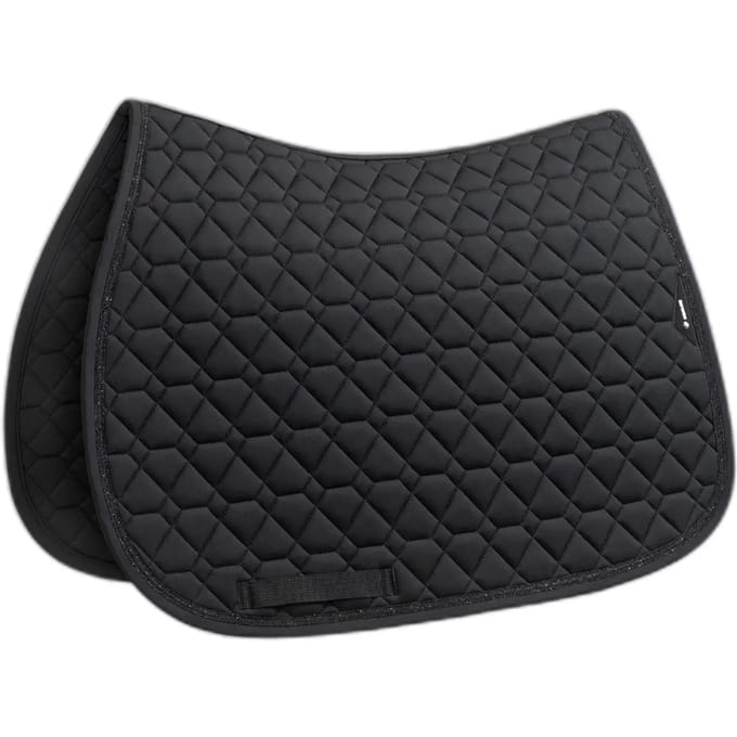Equiline SS26 Zadeldekje Crystal Fabric EQGemma-Black