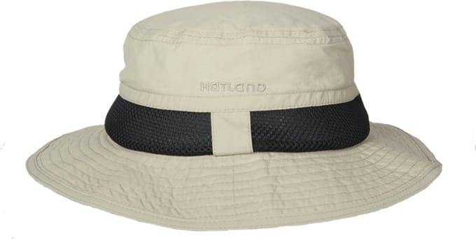 Hatland - Botswana - Polyamide vissershoed - Beige - Maat S - Unisex