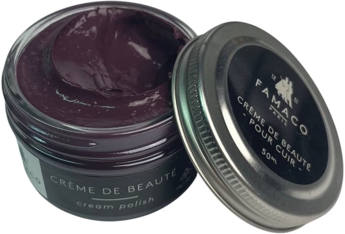 Famaco Creme de Beaute schoensmeer- 50ml - paars (brown carneol) (344)