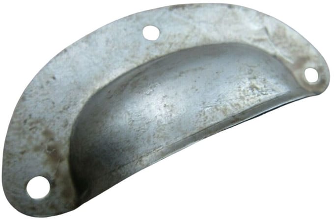 Pack of 10 3'' Steel Cup Pull Handle Antique Iron