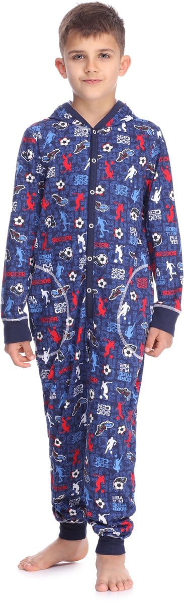 Timone – Jeugdpyjama – Romper – Slaap – Overall – Army – 110-116 - TI-TI30-122-PJ