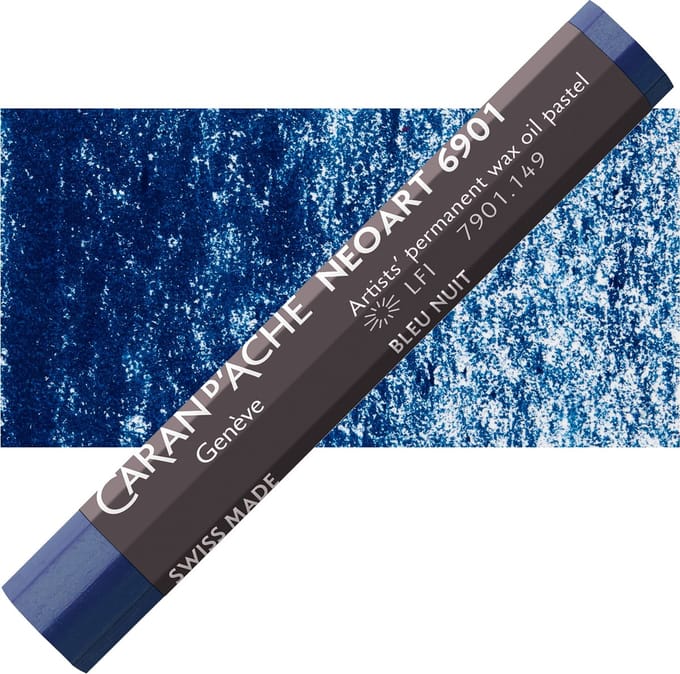 Caran d'Ache Neoart Permanent Wax Oliepastel - Night Blue (149)