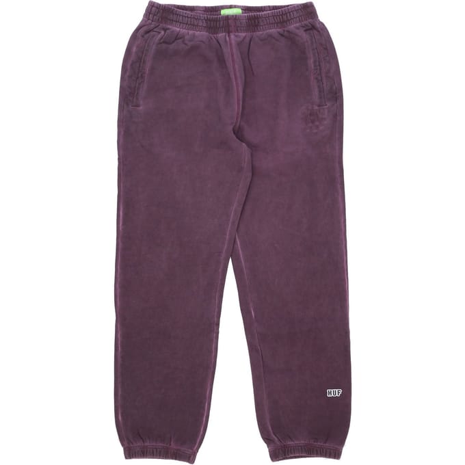 Fleece trainingspak herenbroek 12 Galaxies Faded Fleece Pant Wine