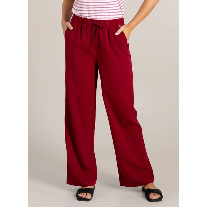 IVY BEAU Gelila Bottoms - Stone Red - maat 38