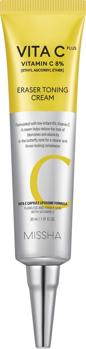 Missha Vita C Plus Eraser Toning Cream Gezichtscrème 30ml