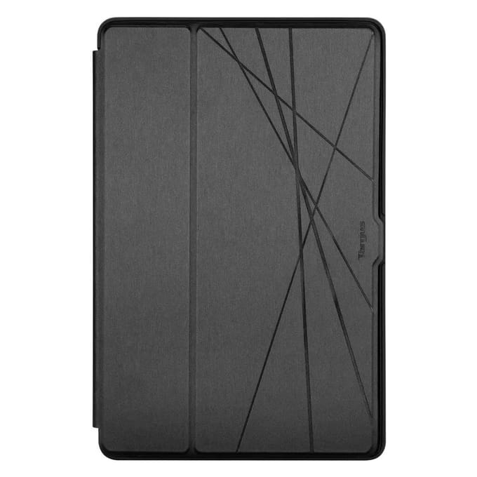 Targus Tablet Hoes Geschikt voor Samsung Galaxy Tab S7 FE / Tab S7 Plus / Tab S8 Plus - Targus Click-in Bookcase - Zwart