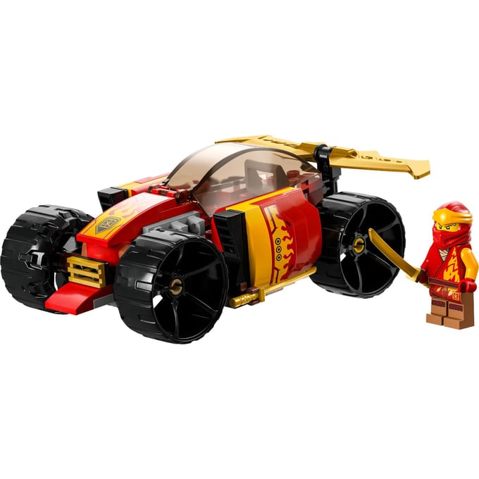 LEGO 71780 NINJAGO Kai's Ninja racewagen EVO, Auto Speelgoed met Kai Poppetje