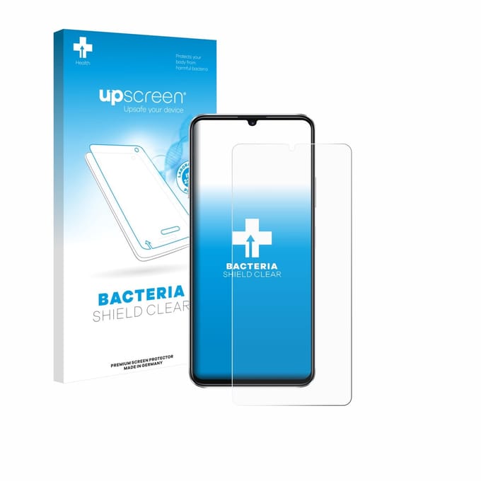 upscreen - Screenprotector voor Huawei Nova Y72S - Folie Beschermfolie transparant antibacterieel