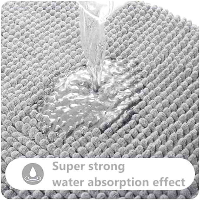 Zachte Chenille Badmat - Antislip en Super Absorberend