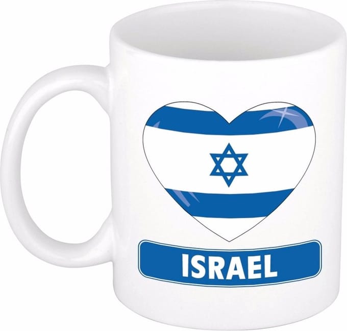 Hartje Israel mok / beker 300 ml