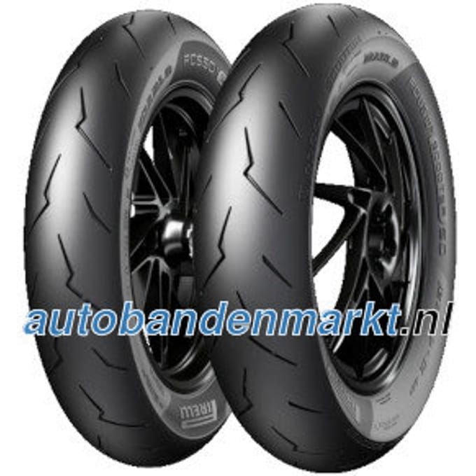 Pirelli Diablo Rosso Scooter SC ( 140/70-14 RF TL 68S Achterwiel, M/C )