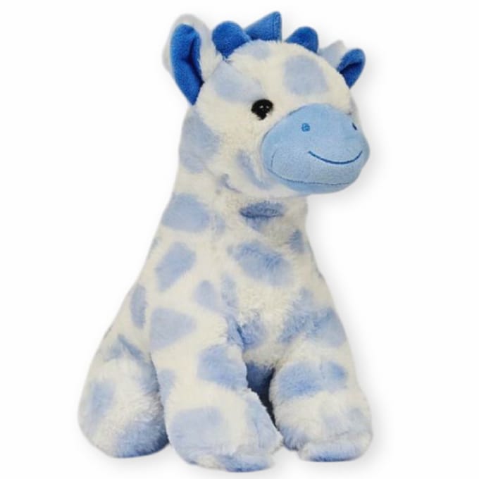 Giraffe - Giraffe knuffel - 28 cm - Wit - Pluche