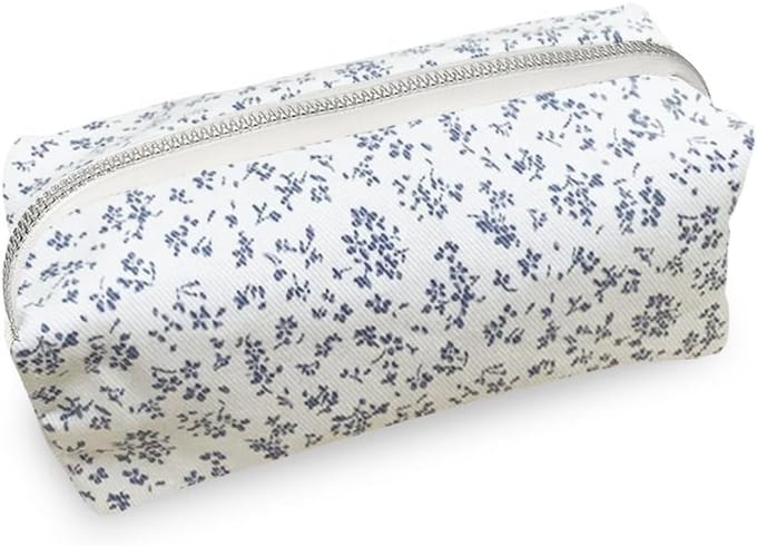 Groot Pennen Etui met Rits - Stoffen Tas voor School en Bureau Organizer