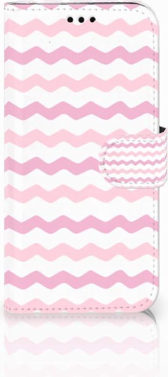 Samsung Galaxy J5 2017 Telefoon Hoesje Waves Roze