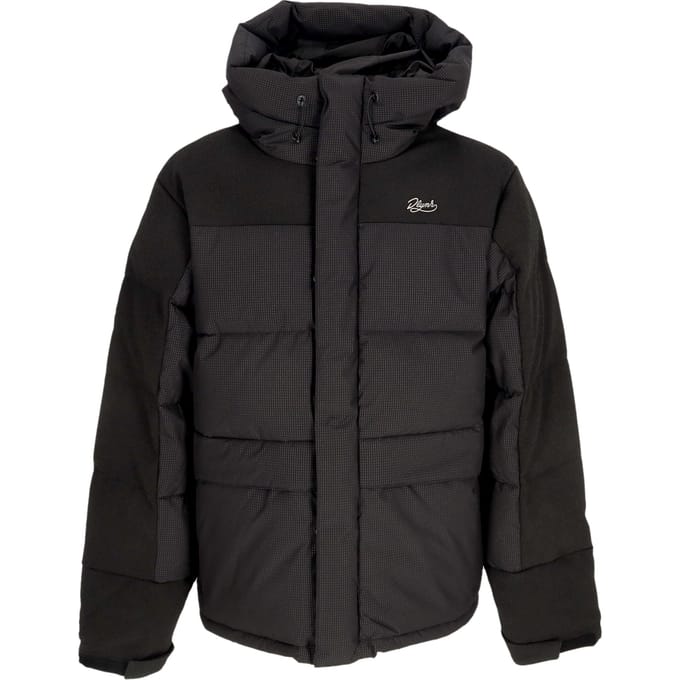 Down jacket Man Corporate gewatteerde jas zwart