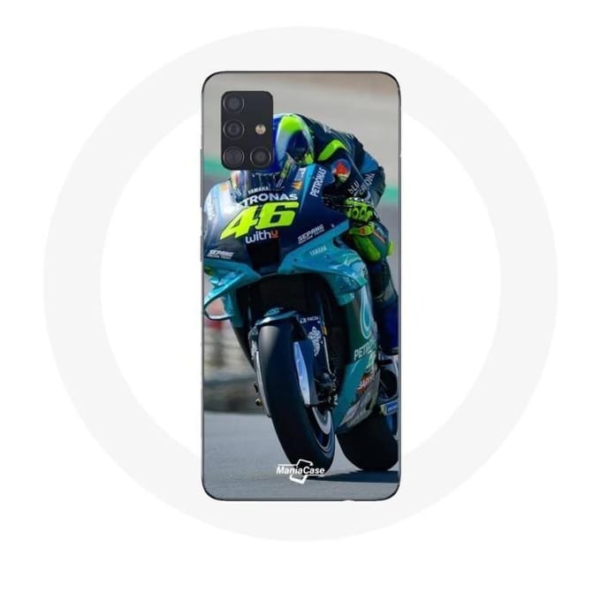 Coque pour Samsung Galaxy A71 Valentino Rossi Pilote de vitesse