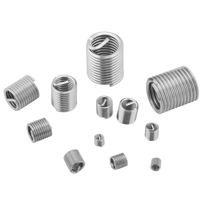 60 stuks RVS Draadreparatieset M3 M4 M5 M6 M8 M10 M12