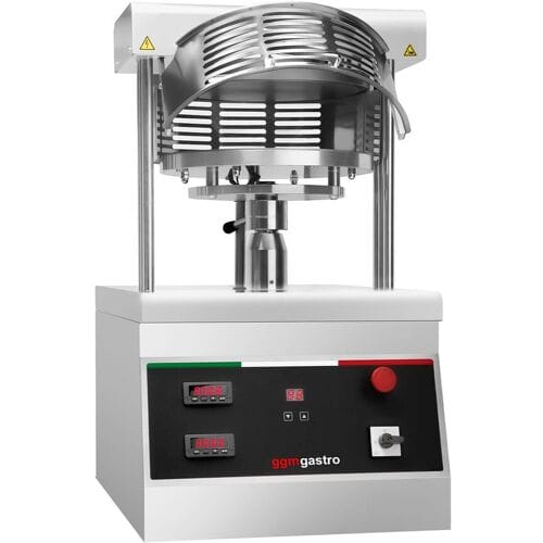 GGM Gastro Pizzapresse - für Pizzaböden Ø 330mm - Teigmenge max. 130 - 250g