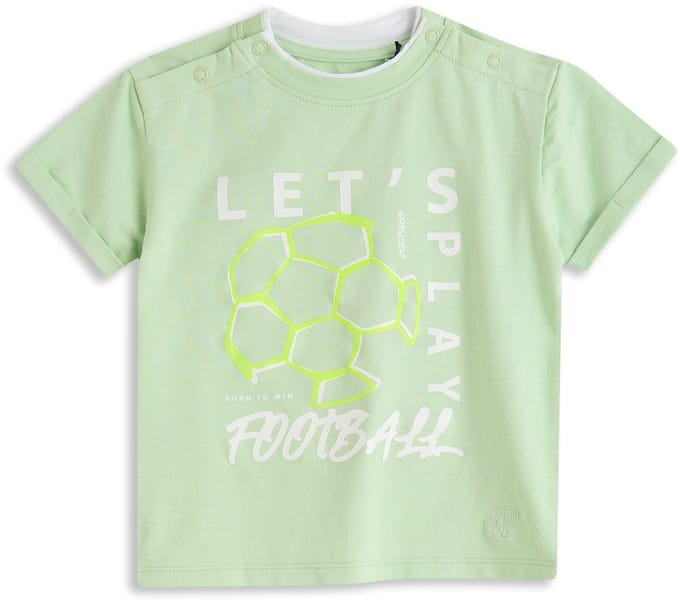 4PRESIDENT T-shirt jongens - Pastel green - Maat 92