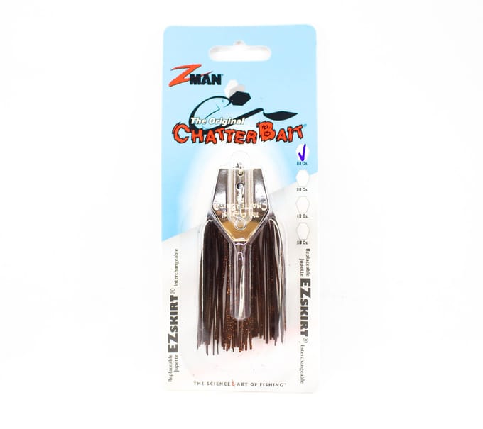 Zman Chatterbait 1/4 oz Zinkend Kunstaas Bruin Zwart (0058)