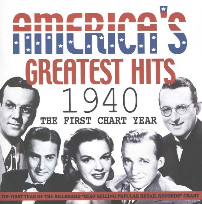 Americas Greatest Hits 1940 - The First Chart Year
