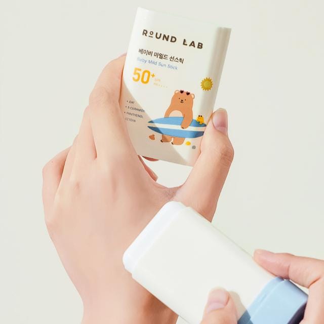 [ROUND LAB] Baby Milde Zonnebrandcrème SPF 50+ PA++++ 21g white