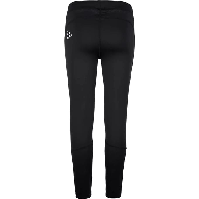 Craft Rush 2.0 Tight Kinderen - Zwart | Maat: 146/152