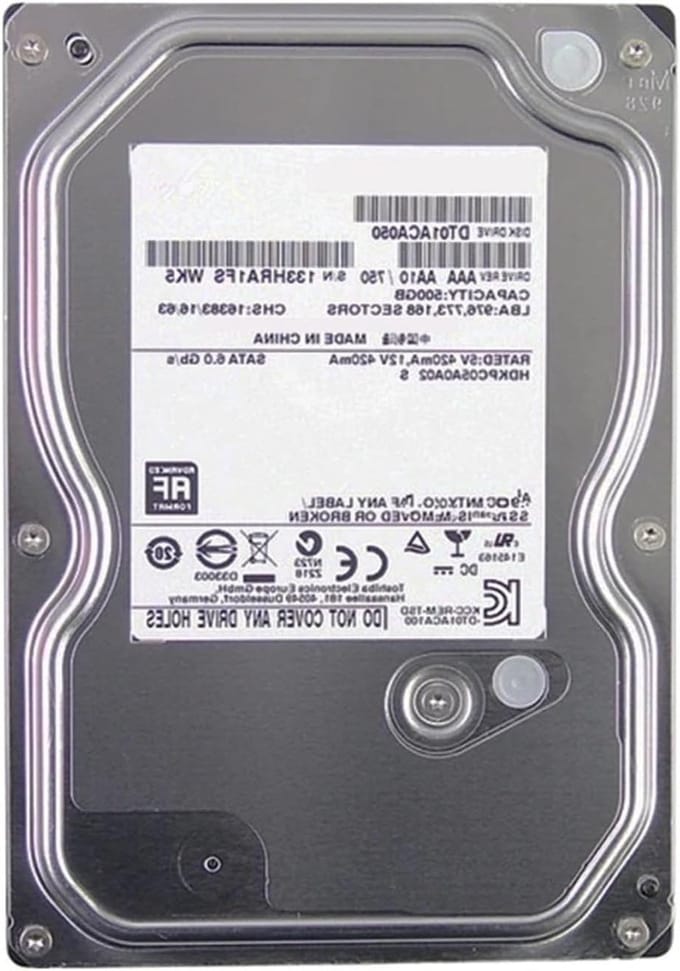 Interne Harde Schijf - Opslagmedium - Desktop Uitbreiding - SATA3 Interface - 500 GB - Niet gespecificeerd