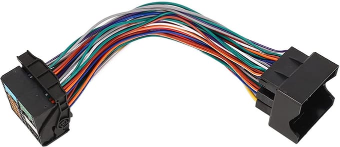 SnelShoppen - MQB Verlengkabel 23 Cm 52Pin Adapter Kabel met Quadlock Connector voor Audi A1, Sportback, en meer