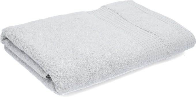Lasa Home | Badhanddoek Natural BIO GOTS Lichtgrijs 70x140 cm