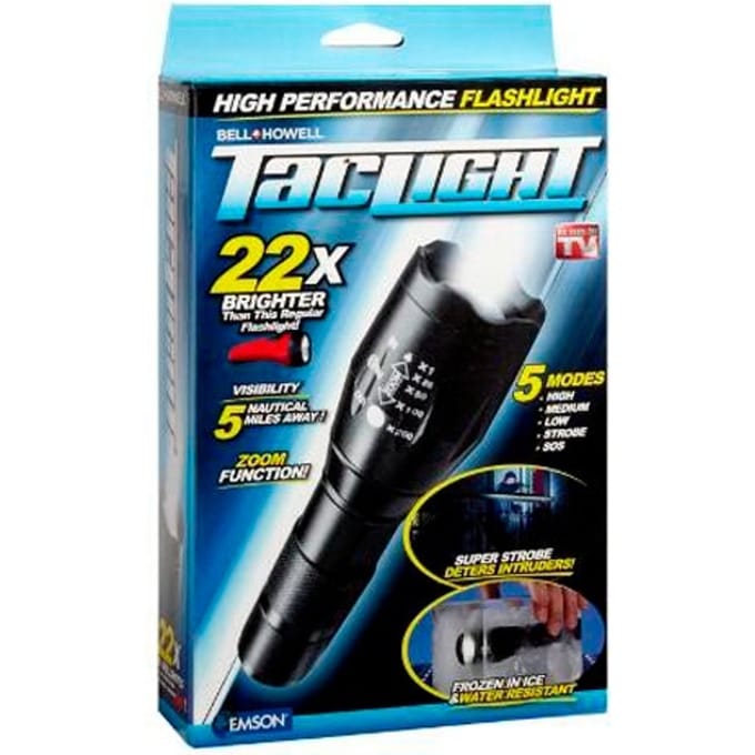 TACLIGHT LED Zoom Zaklamp